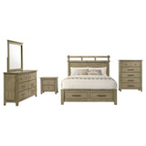 Hazlewood Bedroom Set Vineyard Oak