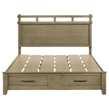 Hazlewood 59-inch Panel Storage Bed Vineyard Oak