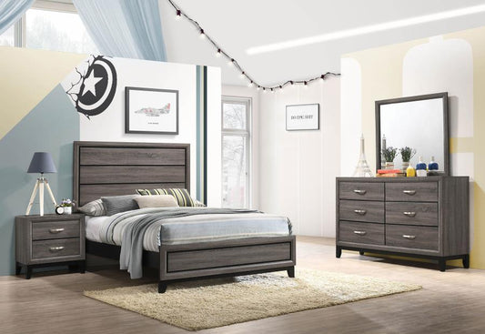 Watson Bedroom Set Grey Oak