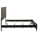 Watson Wood Panel Bed Grey Oak