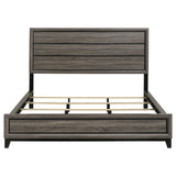 Watson Wood Panel Bed Grey Oak