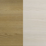 Hyland Wood LED Panel Bed Natural and