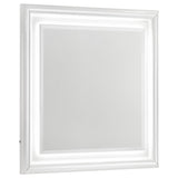 Cassia Dresser Mirror White High Gloss