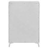 Cassia 5-drawer Bedroom Chest of Drawers White High Gloss
