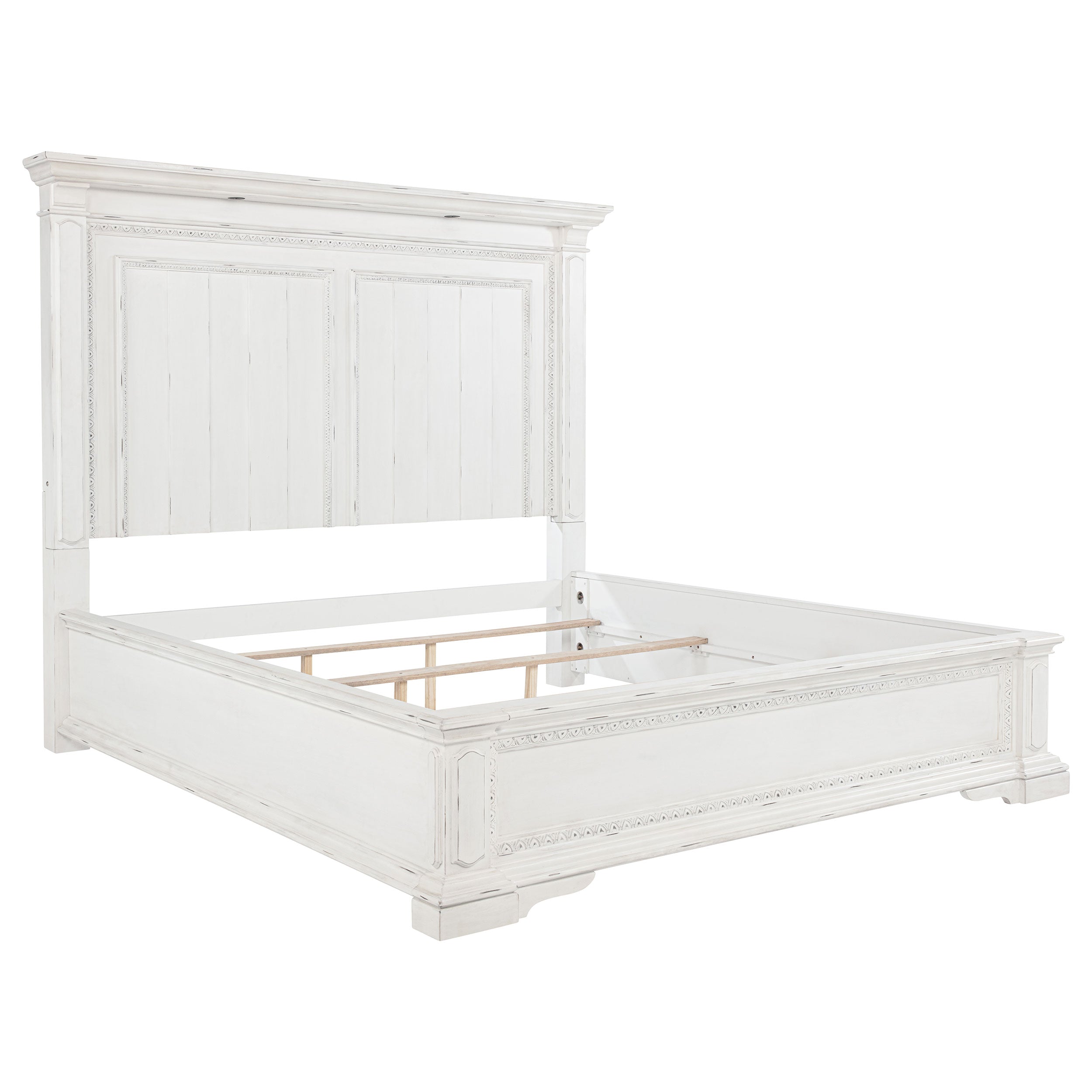 McKinney LED Light Panel Bed Vintage