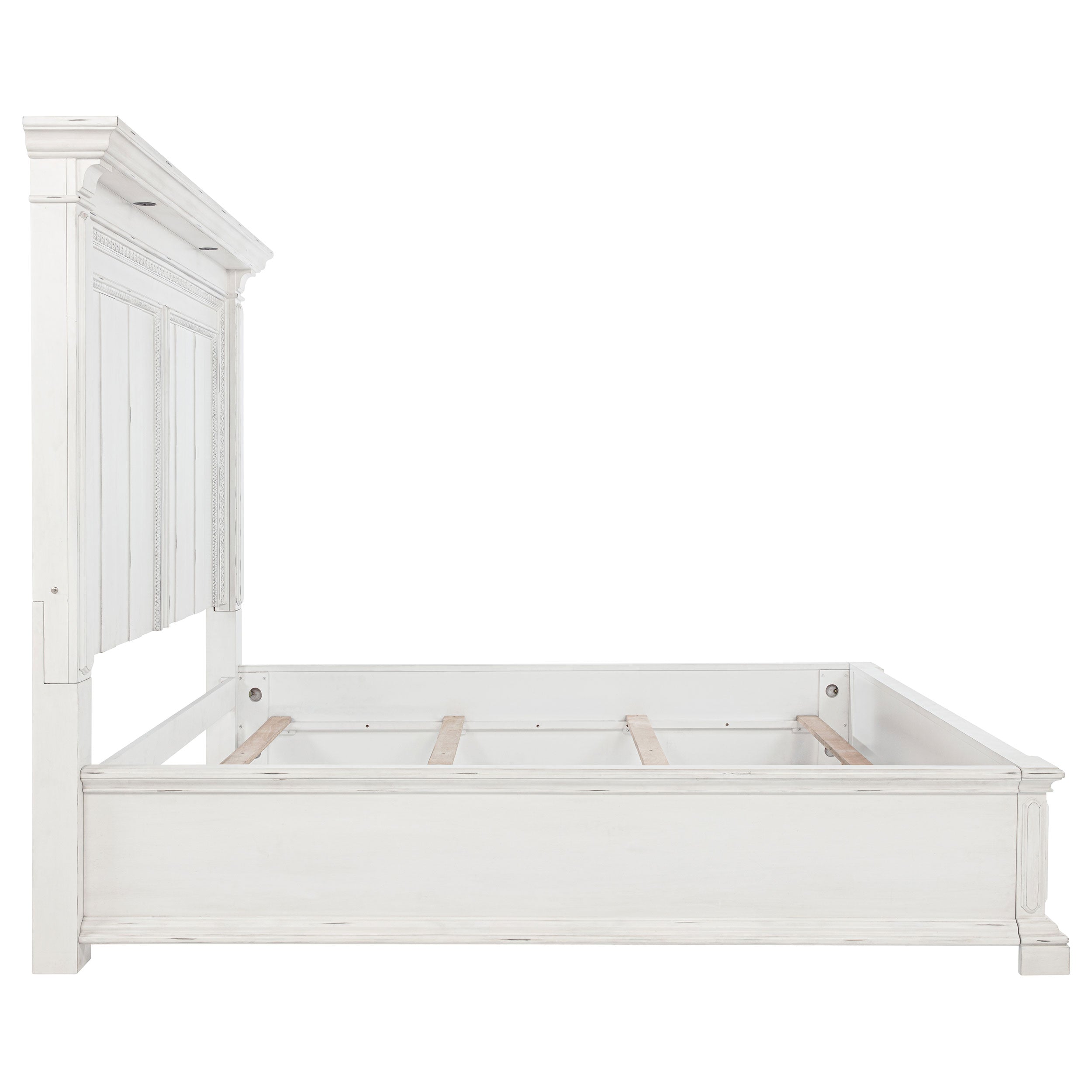 McKinney LED Light Panel Bed Vintage