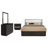 Leandro Bedroom Set Burnished