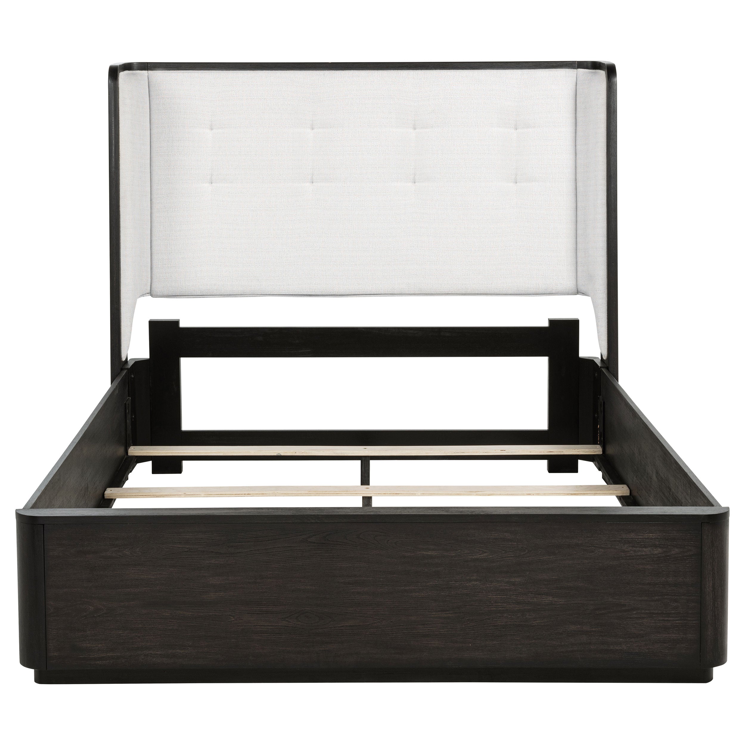 Leandro 55-inch Wingback Bed Burnished