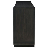 Leandro 8-drawer Bedroom Dresser Cabinet Burnished Black