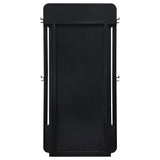 Leandro 76-inch Full Length Floor Mirror Burnished Black