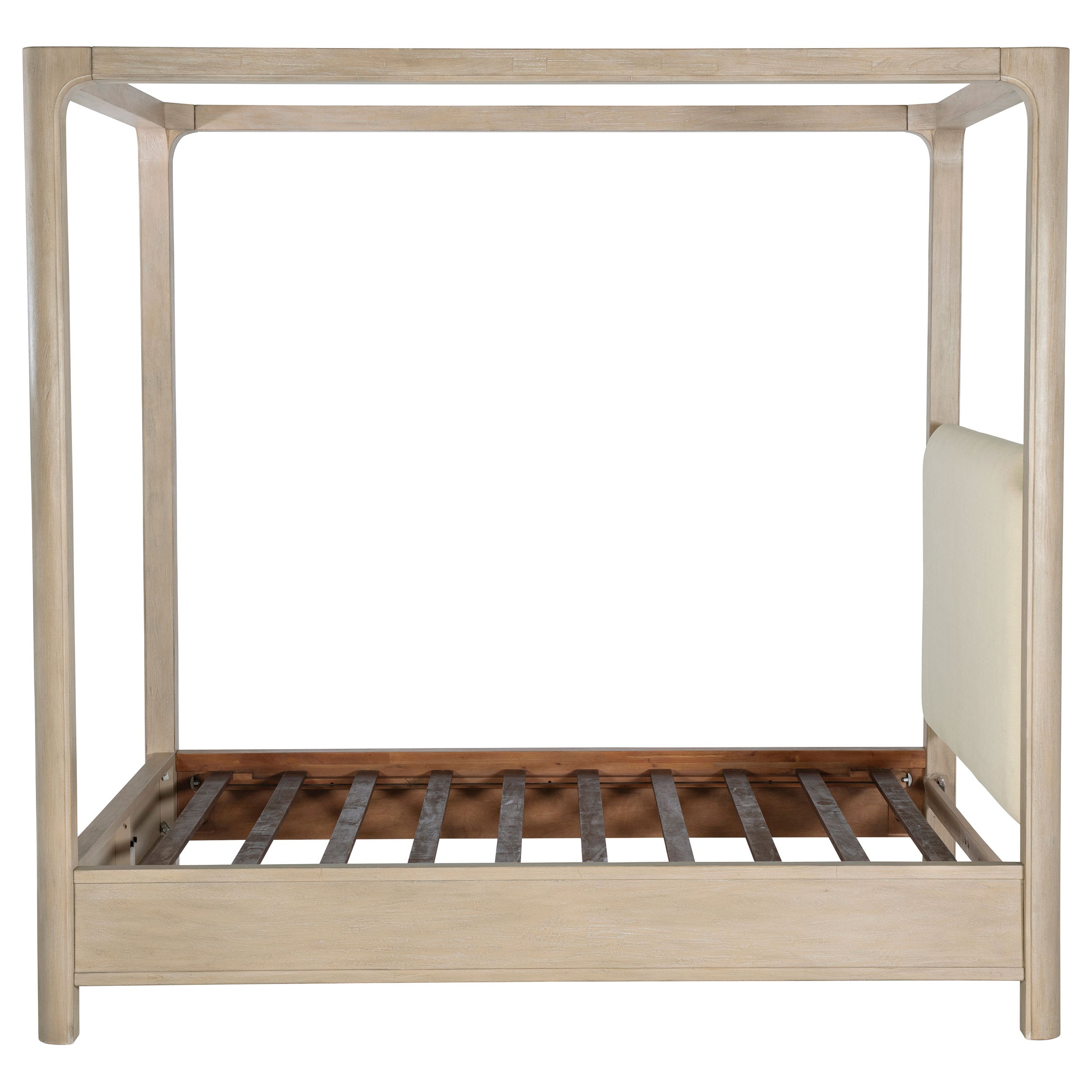 Solano 85-inch Canopy Bed Weathered Mango