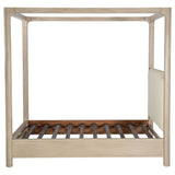 Solano 85-inch Canopy Bed Weathered Mango