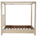 Solano 85-inch Canopy Bed Weathered Mango