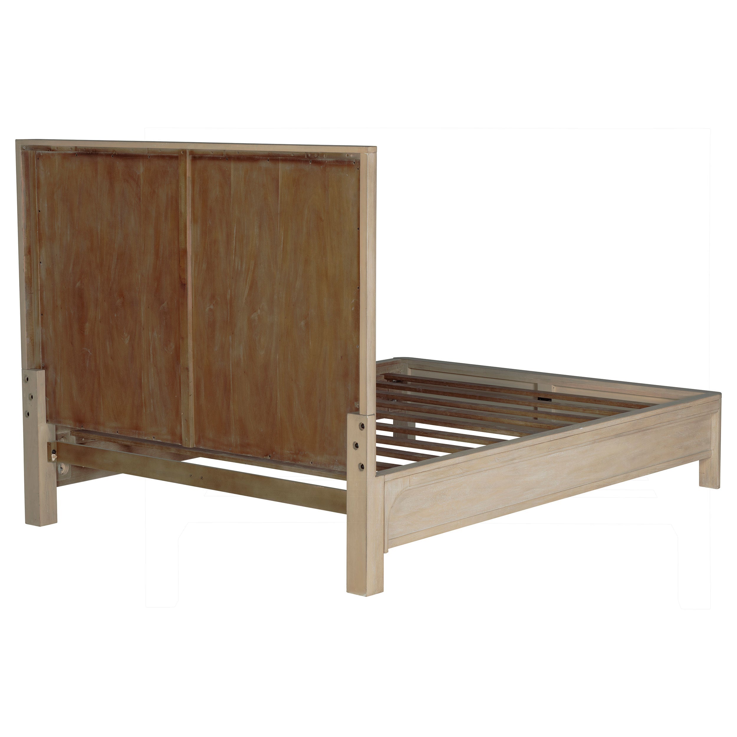 Solano 55-inch Panel Bed Weathered Mango