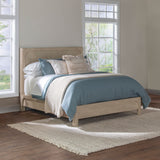 Solano 55-inch Panel Bed Weathered Mango