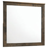 Woodmont Bedroom Set Rustic Golden Brown