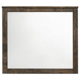 Woodmont Bedroom Set Rustic Golden Brown