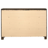 Woodmont 8-drawer Dresser Rustic Golden Brown