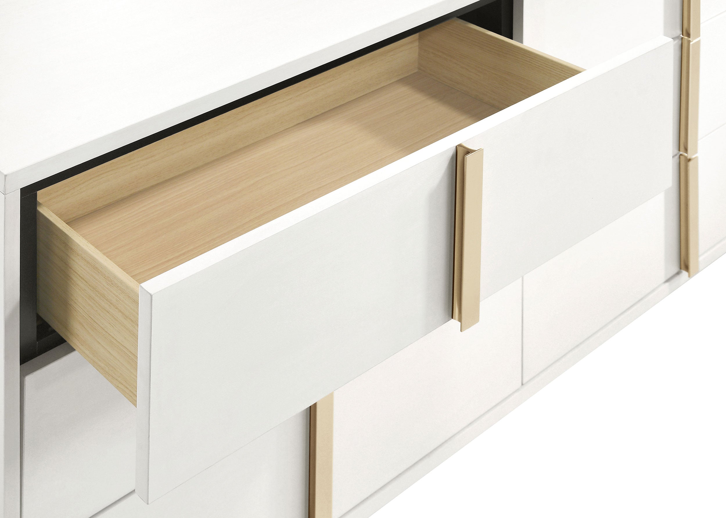 Marceline 6-drawer Dresser with Mirror