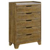 Henderson Bedroom Set Medium Oak
