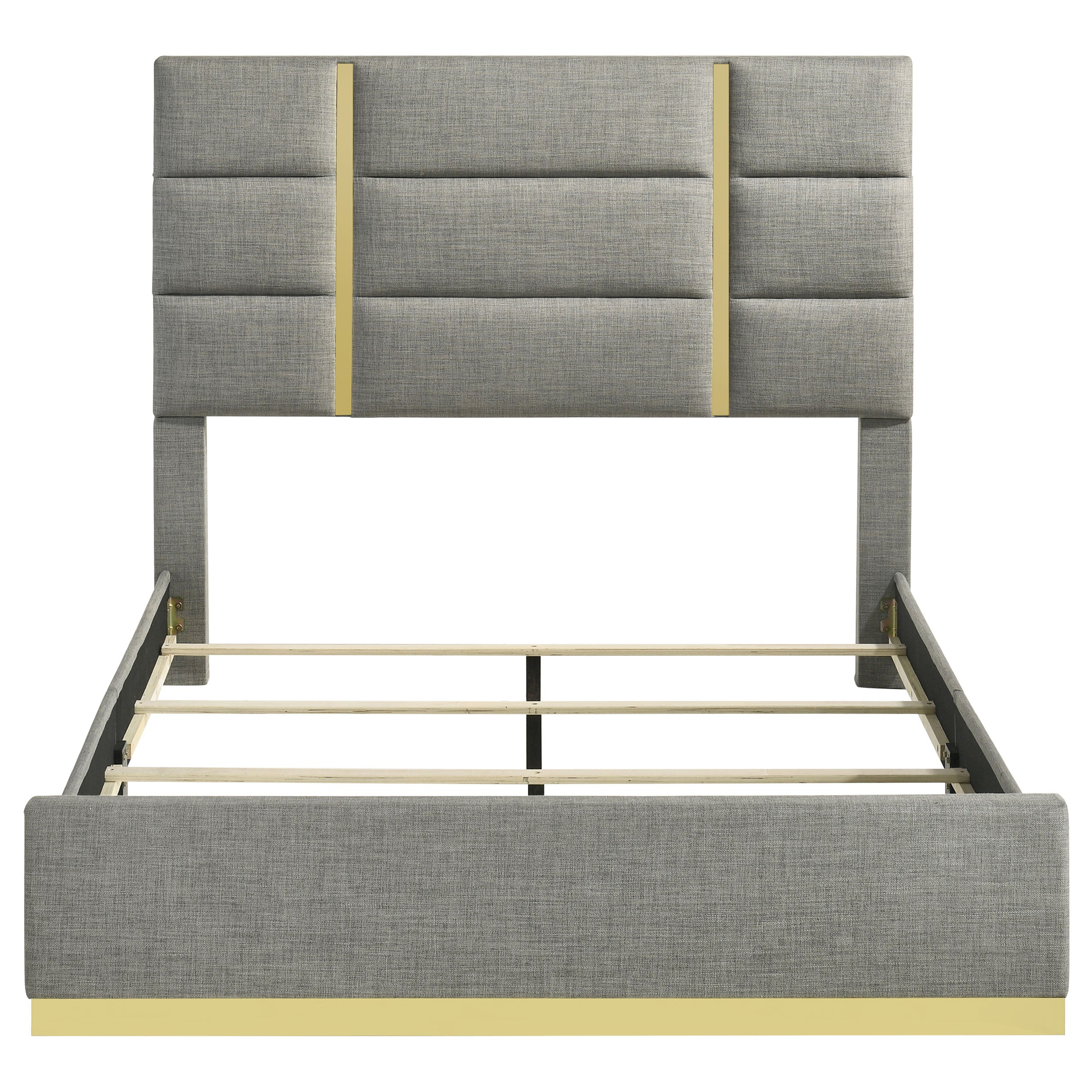 Ines 52-inch Fabric Upholstered Panel Bed