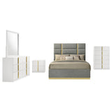 Ines Bedroom Set and High Gloss