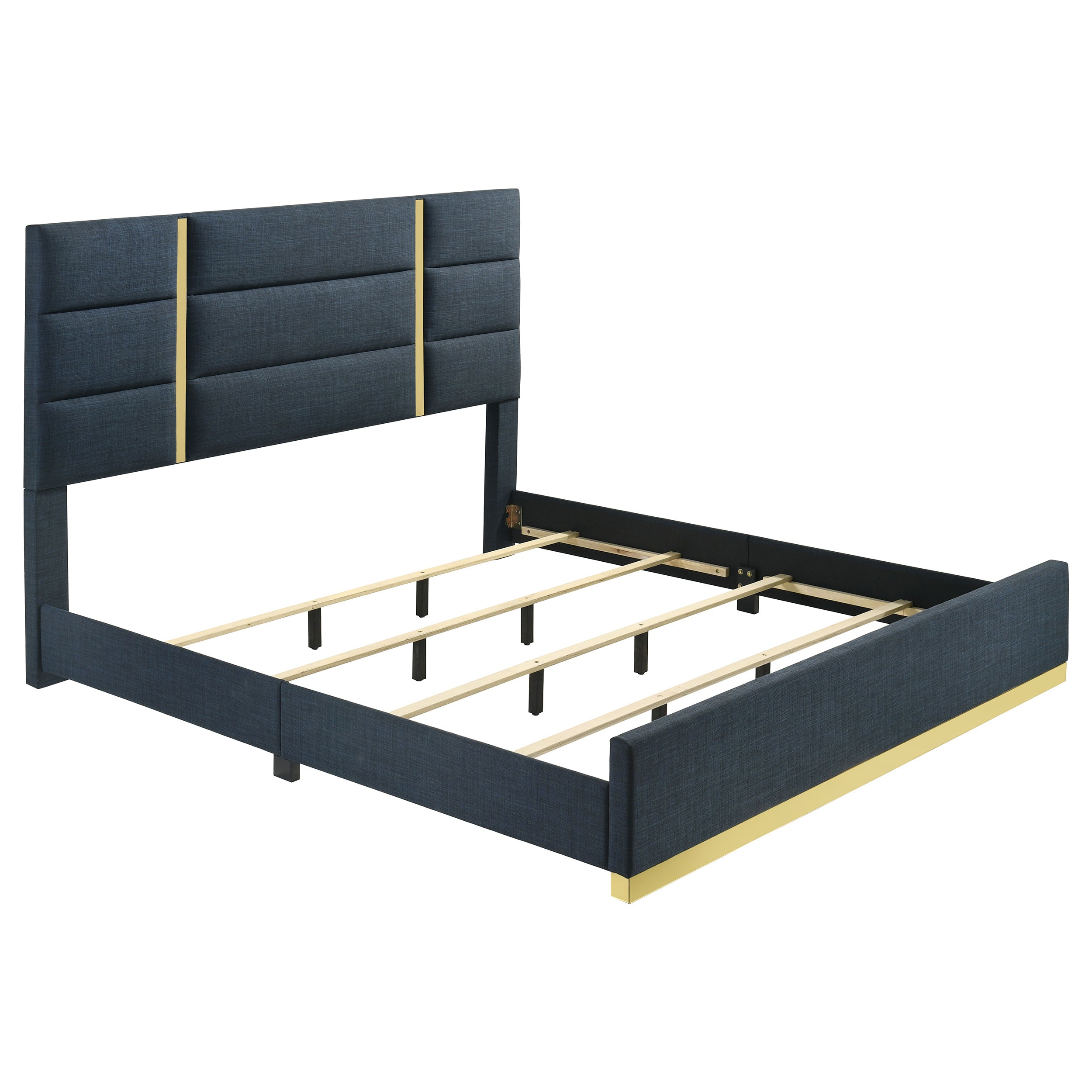 Ines 52-inch Fabric Upholstered Panel Bed