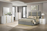 Ines Dresser Mirror White High Gloss