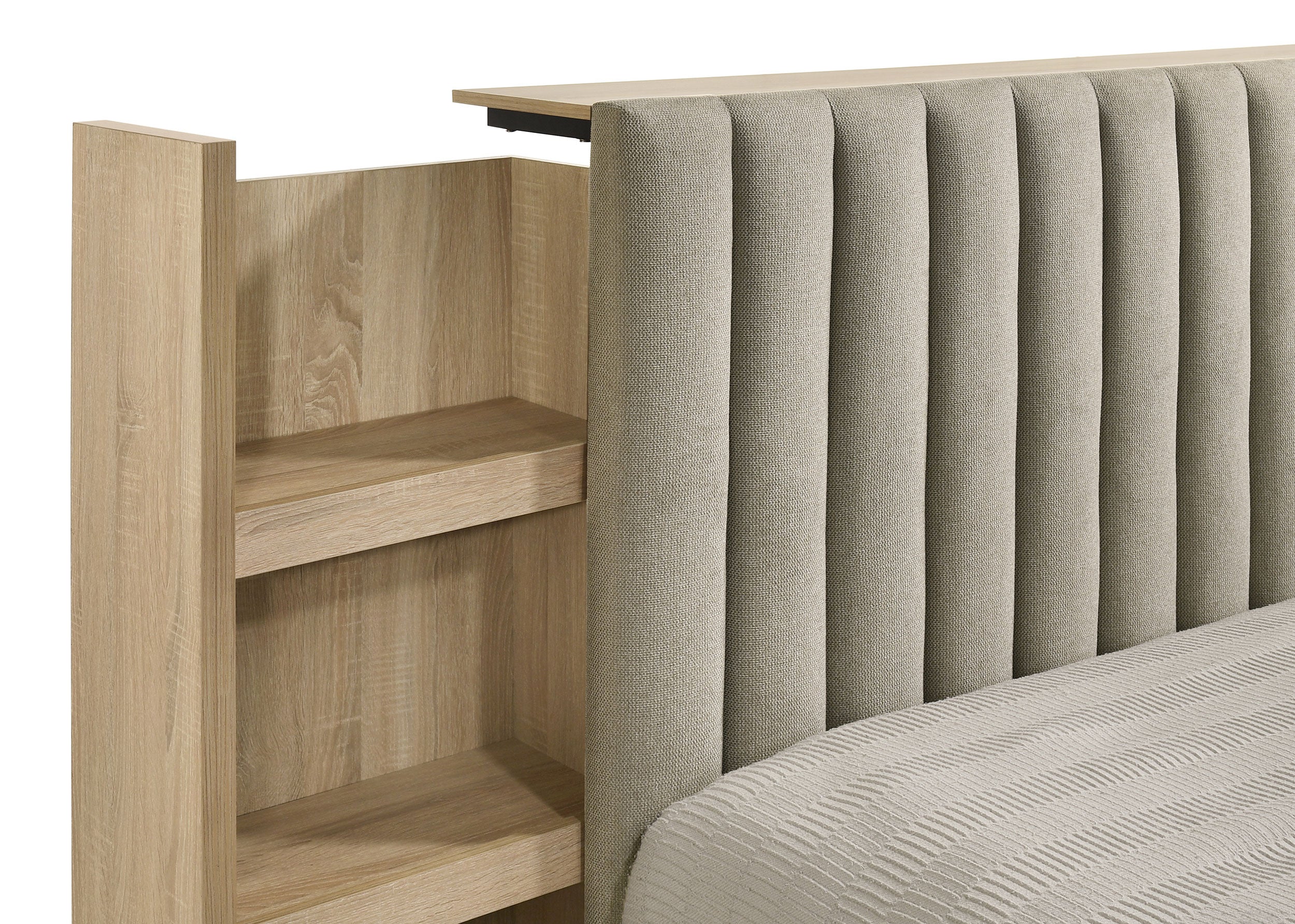 Arielle Bedroom Set Light Oak
