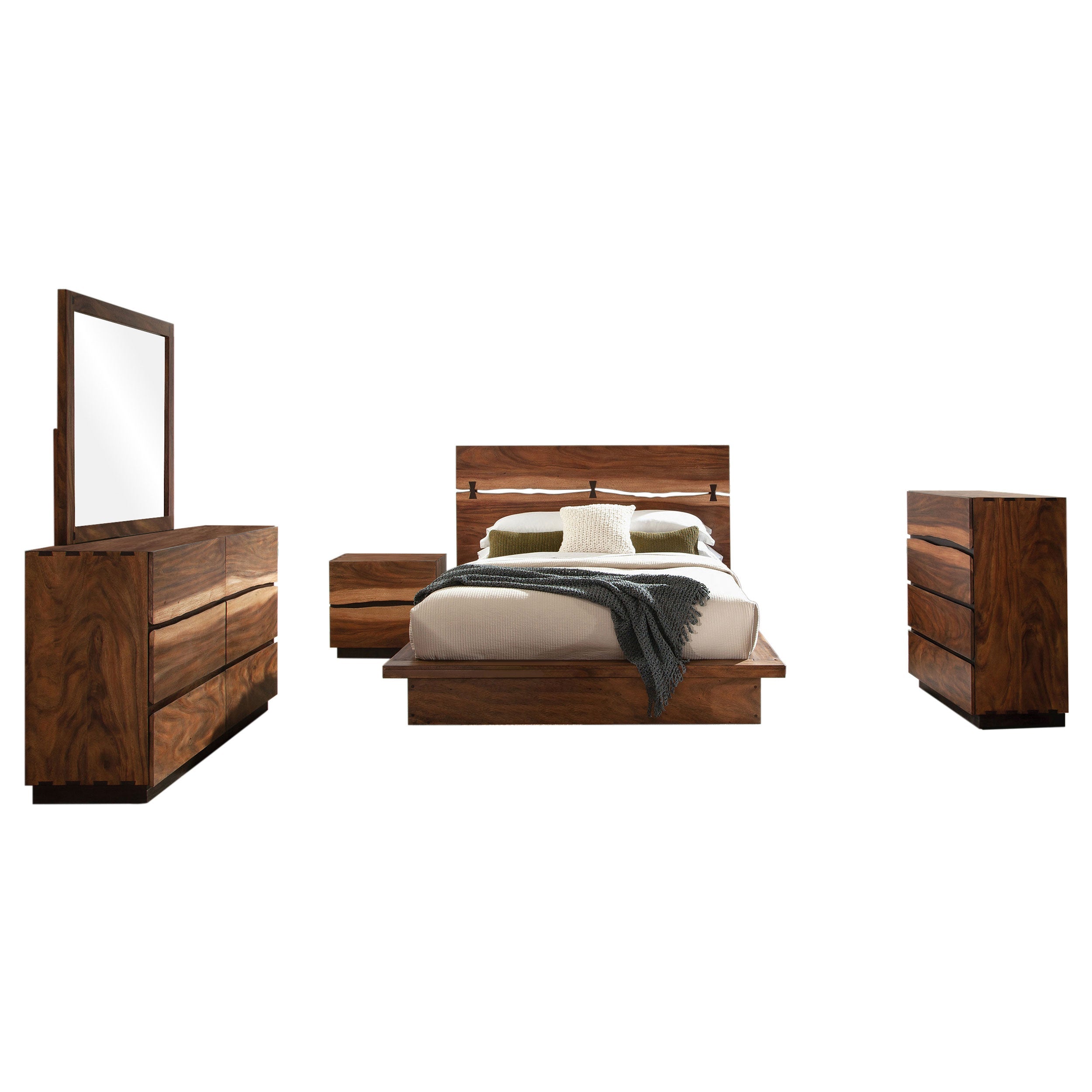 Winslow Bedroom Set Smokey Walnut