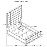 Durango 77-inch Panel Bed