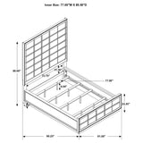 Durango 77-inch Panel Bed