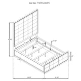 Durango 77-inch Panel Bed