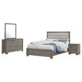 Wright Bedroom Set Brown Oak