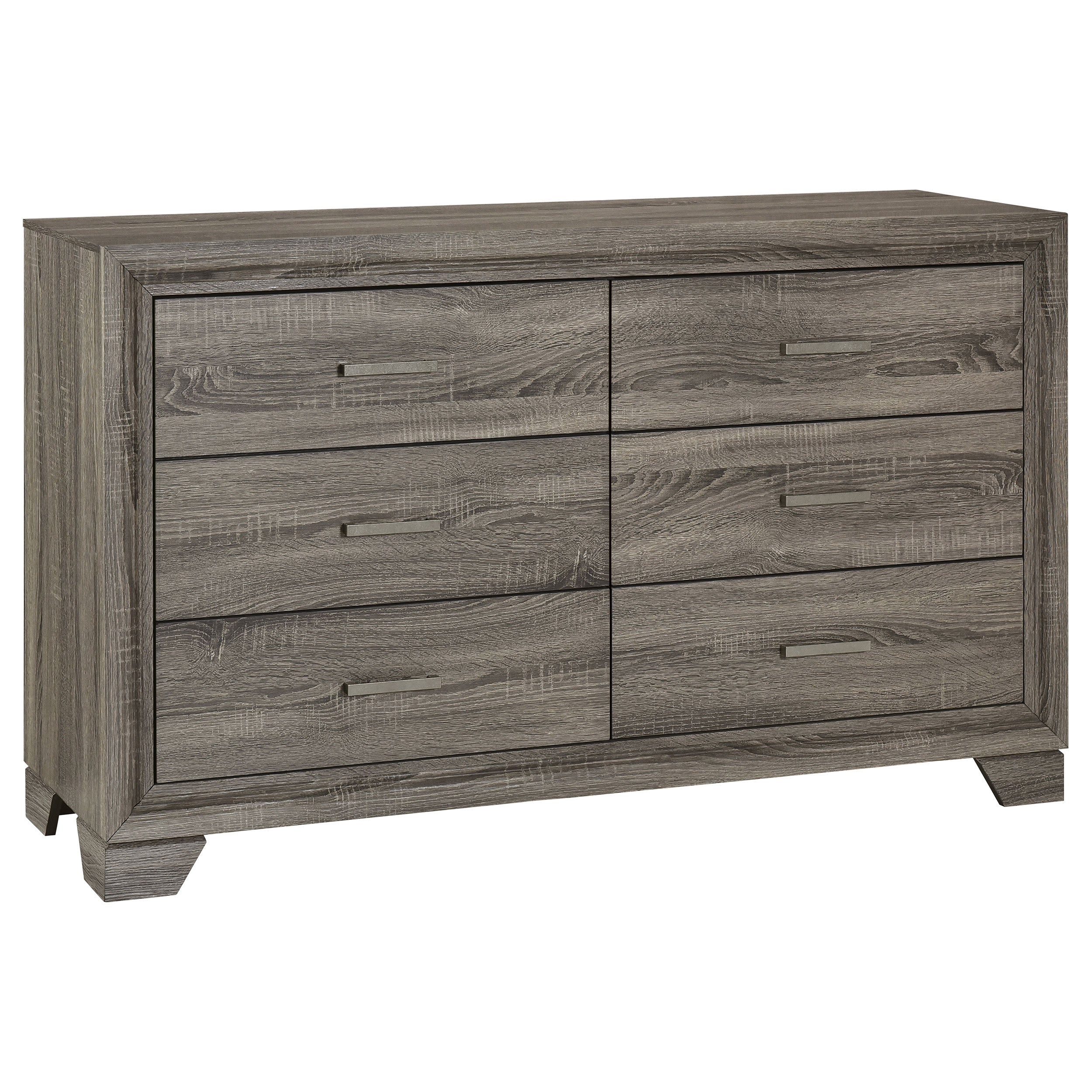 Wright Bedroom Set Brown Oak