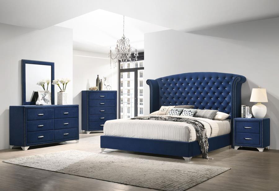 Melody Upholstered Dresser Mirror