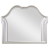 Evangeline Dresser Mirror Silver Oak