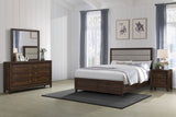 Welsley Bedroom Set Walnut