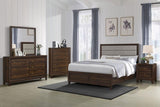 Welsley Bedroom Set Walnut