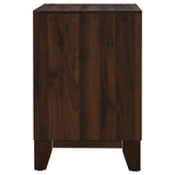 Welsley 2-drawer Nightstand Bedside Table Walnut