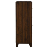 Welsley 4-drawer Chest of Drawers Walnut