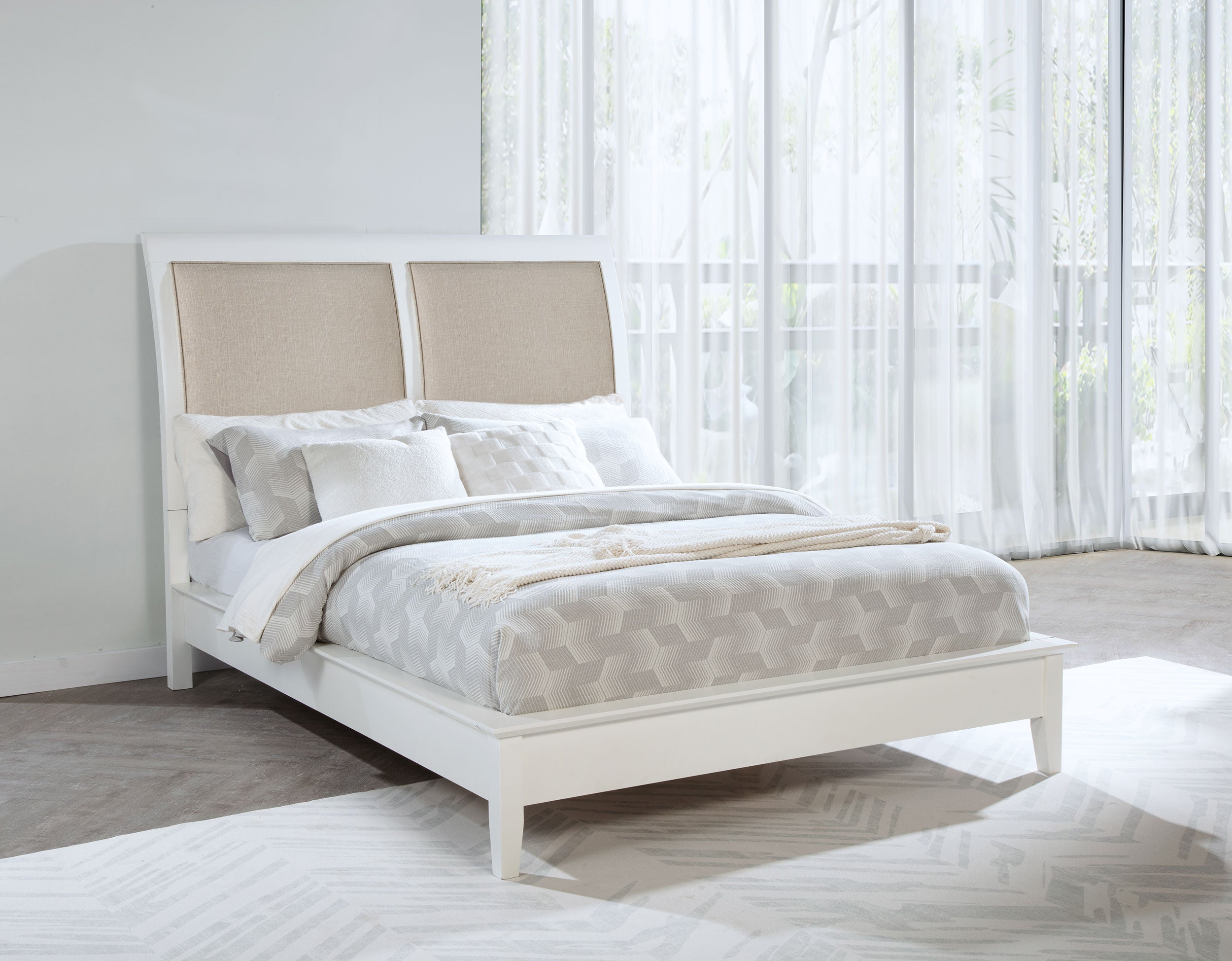 Bexhill 56-inch Upholstered Panel Bed