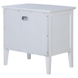 Bexhill 1-drawer Nightstand Bedside Table White