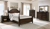 Andover Bedroom Set Dark Oak