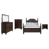 Andover Bedroom Set Dark Oak