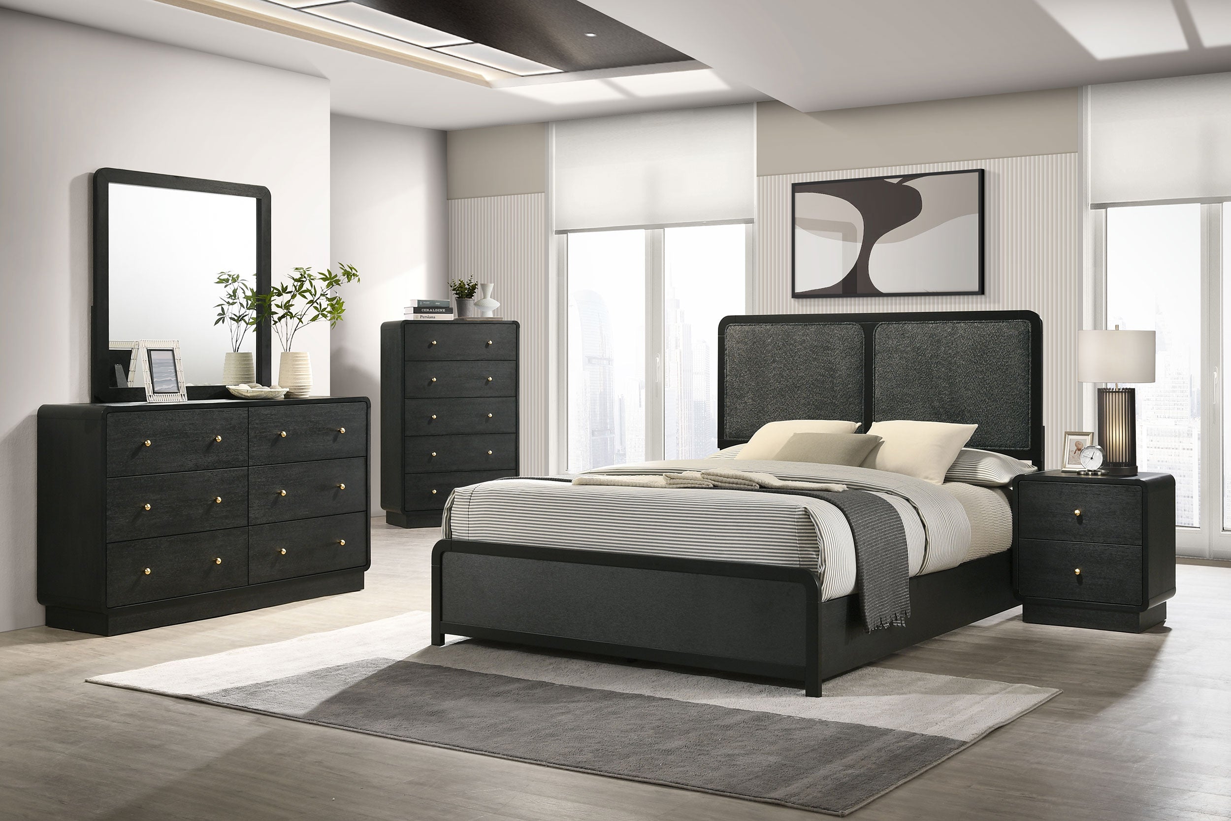 Cavelle 51-inch Upholstered Bed