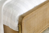 Arini Rattan Panel Bed