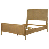Arini Rattan Panel Bed