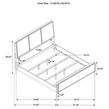 Arini 56-inch Panel Bed
