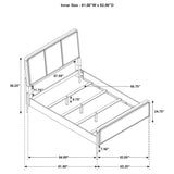 Arini 56-inch Panel Bed
